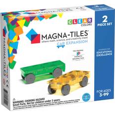 Metall Byggesett Magna-Tiles Car Expansion 2 Piece Set