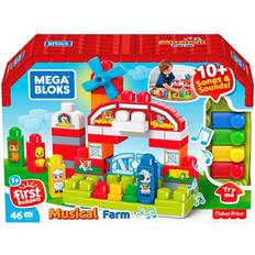 Sonido Bloques Fisher Price Mega Bloks Musical Farm