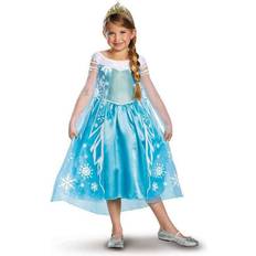 Utklädnad elsa Maskerad Disguise Elsa Deluxe