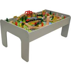 Classic World Leksaker Classic World Train Table 90pcs