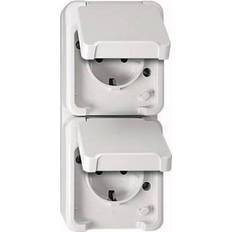 Merten SCHUKO-Doppel-Steckdose MEG2328-8019