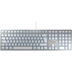 Cherry KC 6000 Slim USB Allemand Argent