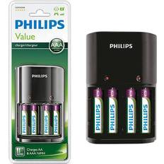 Philips Laturit Akut ja Laturit Philips Rechargeable AA