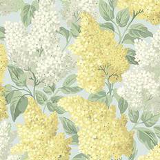 Cole & Son Flieder Tapete Lilac von and Yellow Blue gelb