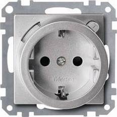 Silver Wall Outlets Merten MER-232860 1-way