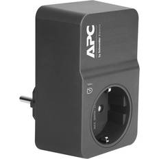 Schneider Electric Prises Électriques & Interrupteurs Schneider Electric APC Essential SurgeArrest Adaptateur Schuko avec protection 1 Prise Noir