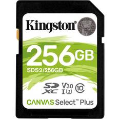 Kingston Canvas Select Plus SDXC Class 10 UHS-I U3 V30 100/85MB/s 256GB