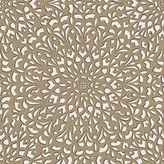 Cole & Son Gittertapete Medina von Gilver Parchment beige