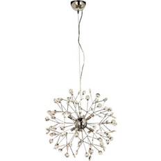 Kristall - Mässing Pendellampor Aneta Viva Pendellampa ∅ 55cm