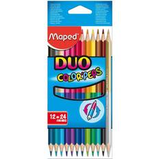 Maped Color'Peps Duo Coloured Pencils 12 Pack