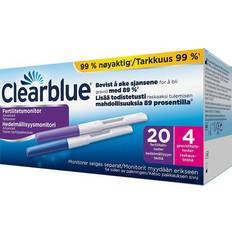 Clearblue graviditetstest Clearblue Testpenne til Clearblue Advanced Fertilitetsmonitor 20+4 pk