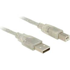 Usb b kabel 2.0 3m DeLock USB A - USB B 2.0 3m