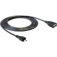 DeLock USB A - USB Micro-B 2.0 0.5m