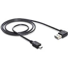 DeLock EASY-USB Angled Left/Right USB A-USB Mini-B 2.0 2m