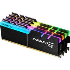 16gb ddr4 G.Skill 64GB (4 x 16GB) Trident Z RGB, DDR4 3600MHz, CL18, 1.35V, musta