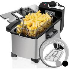 Friggitrice Friggitrici Cecotec Cleanfry 3L Full Inox