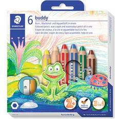 Staedtler junior Staedtler Noris Buddy 3 in 1 Kids Colouring Pencil 140 C6