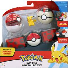 Poké ball clip n go Pokémon Clip 'N' Go Poke Ball Belt Set