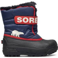 Sorel Zapatos de invierno Sorel Children's Snow Commander - Nocturnal/Sail Red