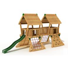 Klätternät - Rutschkanor Lekplats Jungle Gym Hy Land Q Project 4
