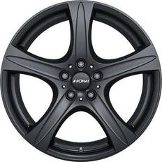 19" - 5/120 - 9" Autofelgen Ronal R55 SUV Matte Black 9x19 5/120 ET40 CB82