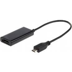 Microhdmi Gembird 5-Pin USB B Micro-HDMI M-F 0.2m