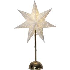 Star Trading Lottie Stars on Foot Brass/Gold Julestjerne 55cm