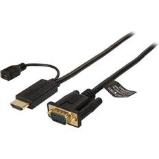 Câbles StarTech HDMI-VGA/USB Micro B M-F 0.9m