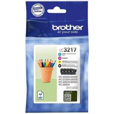 Brother 550 Brother LC3217 Cartridge 4-Pack - Black/Yellow/Cyan/Magenta