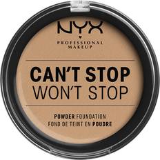 NYX Can't Stop Won't Stop Powder Foundation Medium Olive