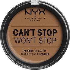 Nyx can't stop won't stop foundation NYX Can't Stop Won't Stop Powder Foundation Mahogany