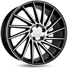 Keskin KT17 Hurricane Black Front Polished 8.5x19 5/112 ET45 B72.6