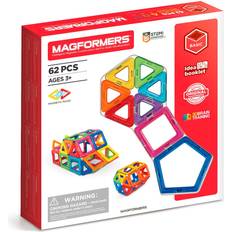 Edificio Kit di Costruzione Magformers Designer 62 Piece Magnetic Set