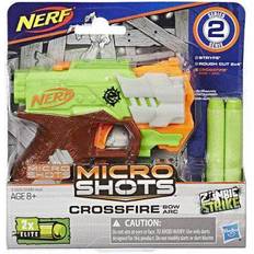 Nerf zombie strike Nerf Microshots Zombie Strike Crossfire Bow