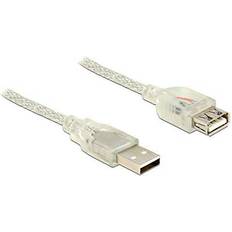 DeLock USB A - USB A M-F 2.0 0.5m