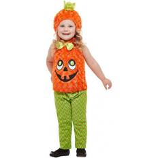 Kostumer Smiffys Toddler Pumpkin Costume Orange