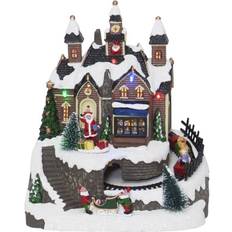 Star Trading Trainville Multicolour Pueblo Navideño 19cm