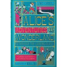 Klassikere Bøker Alice's Adventures in Wonderland & Through the Looking-Glass (Innbundet, 2019)