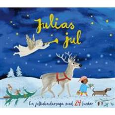 Julias jul: En julkalendersaga med 24 luckor (Board book)