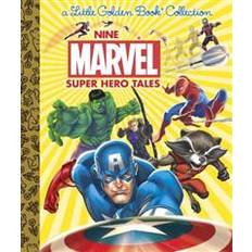 Super hero marvel Barnskor Nine Marvel Super Hero Tales (Marvel) (Inbunden, 2017)