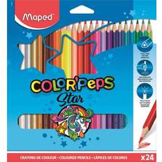 Color'Peps Star Coloured Pencils 24 Pack