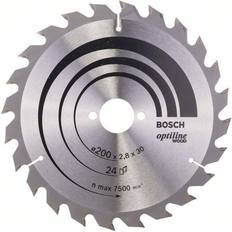 Bosch optiline wood Bosch Pyörösahanterä Optiline Wood 200 x 30 x 2,8 mm, 24