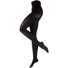 Elastane/Lycra/Spandex - Women Tights Falke Softmerino Women Tights - Black