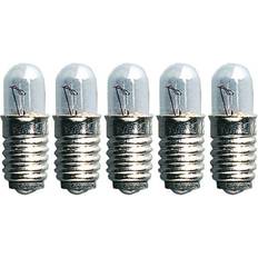 Star Trading Lampadine di ricambio E5 0,6W 12V LV lampadario 5pcs, chiaro