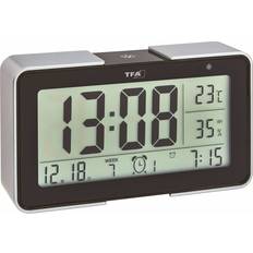 TFA Dostmann 60.2540.01 despertador Reloj despertador digital Negro