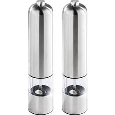 tectake Electric Pepper Mill, Salt Mill 2pcs 23cm