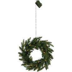 Battery-Powered Christmas Lamps Star Trading Wreath Byske Green Christmas Lamp 17.7"