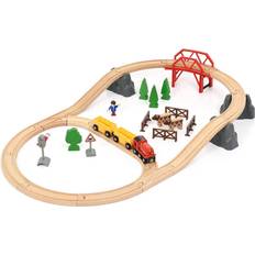 Train Track Set BRIO Countryside Hill Set 33909