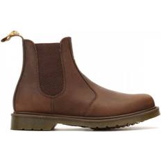 Dr. Martens 2976 Crazy Horse Leather Chelsea Boots - Brown