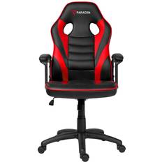 Squire Gaming Stol - Sort/Rød